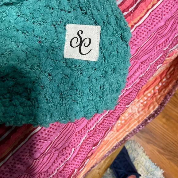 Southern couture seafoam popcorn sweater size XL new never worn.  W11 - Picture 7 of 7